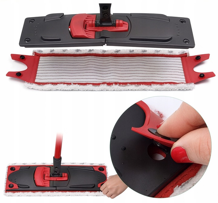 1x WKŁAD DO MOPA VILEDA PŁASKIEGO ULTRA MAX ZAPAS 4