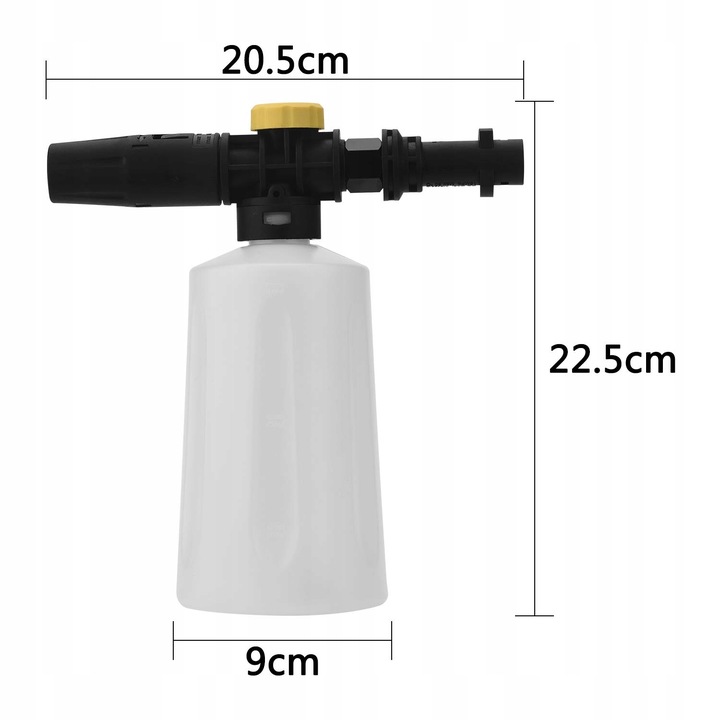 Pianownica spryskująca profesjonalna 700 ml pasuje do Karcher K2 - K7 3