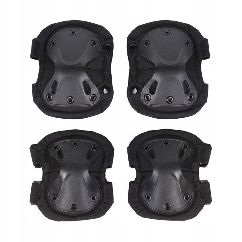 OCHRANIACZE WOJSKOWE TAKTYCZNE NA KOLANA ŁOKCIE ZIELONE MORO 16