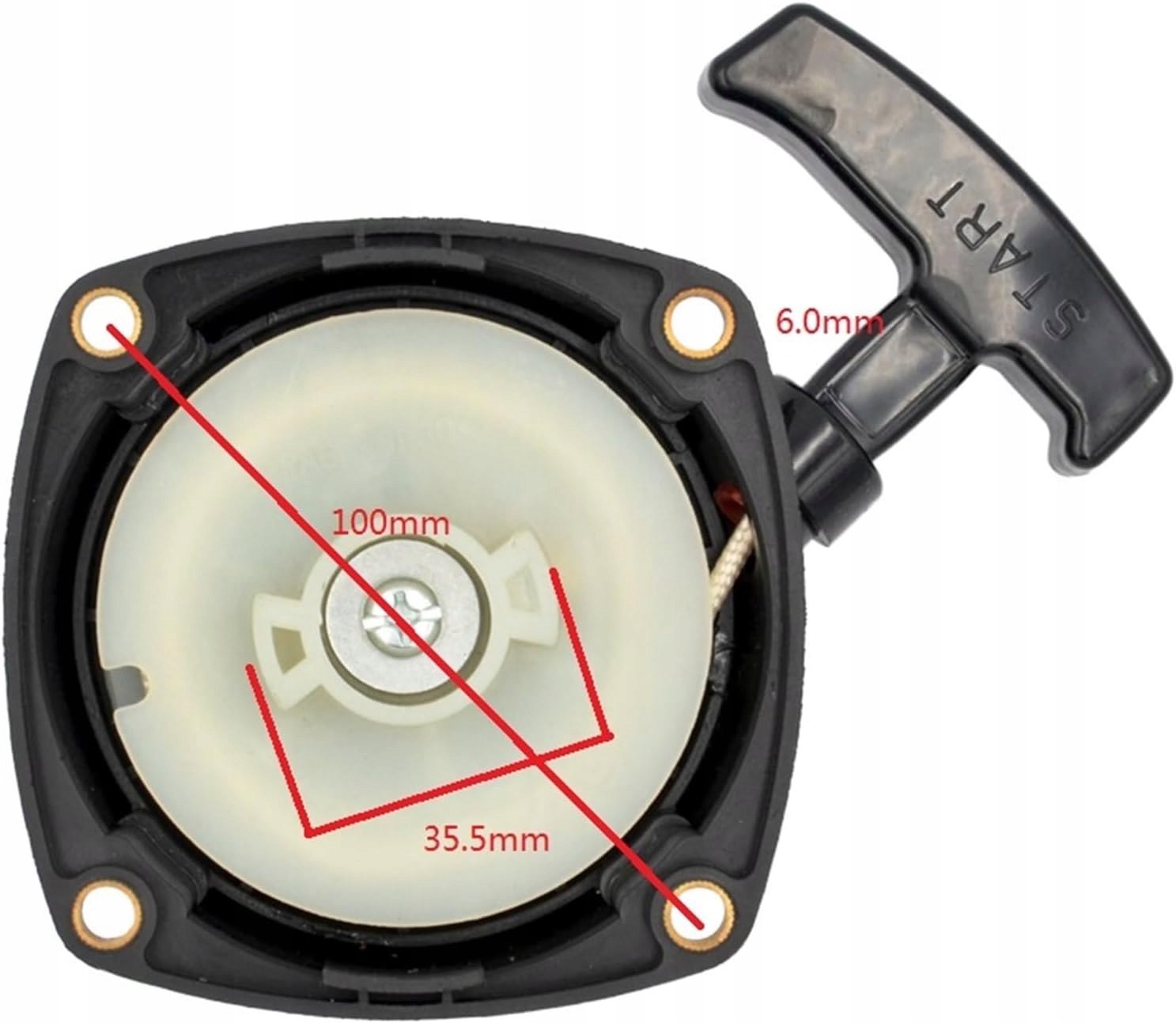 Szarpak starter rozrusznik kosy EUROTEC NAC 143R 443R BC4310 G45L G35L