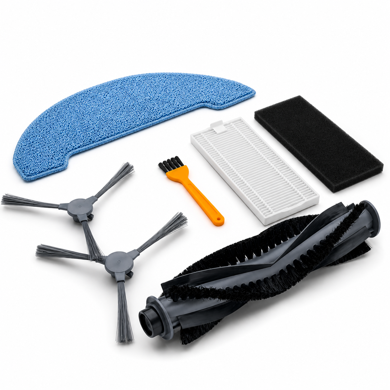 Zestaw szczotka główna filtr mop szczotki boczne do SETTI+ Setti RV500 - miniatura 3