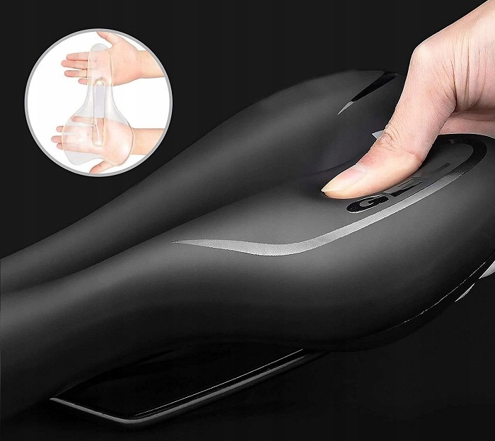 WYGODNE SIODEŁKO ROWEROWE SIODŁO SPORTOWE MIĘKKIE SPORTOWE WENTYLACJA 14