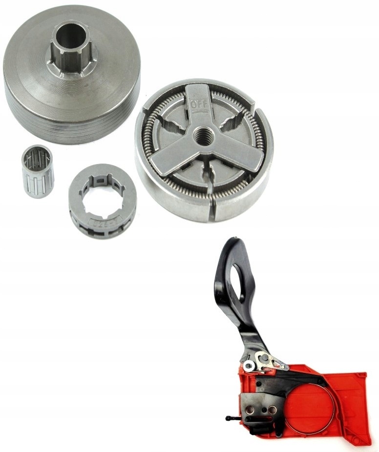 Hamulec obudowa do piły spalinowej części do piły NAC kosz sprzęgło zębatka