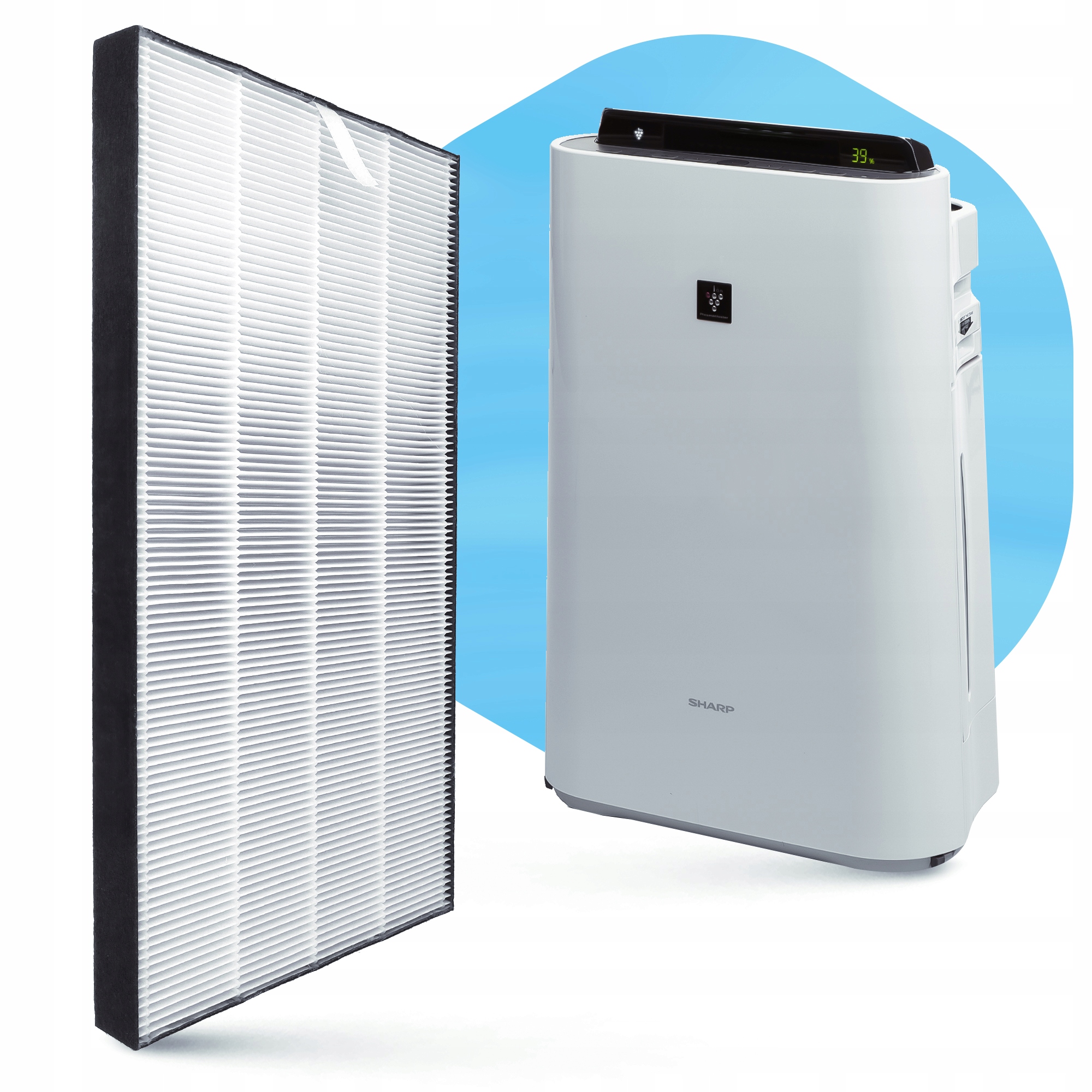 Filtr HEPA do oczyszczacz powietrz SHARP KC-D40EU 4