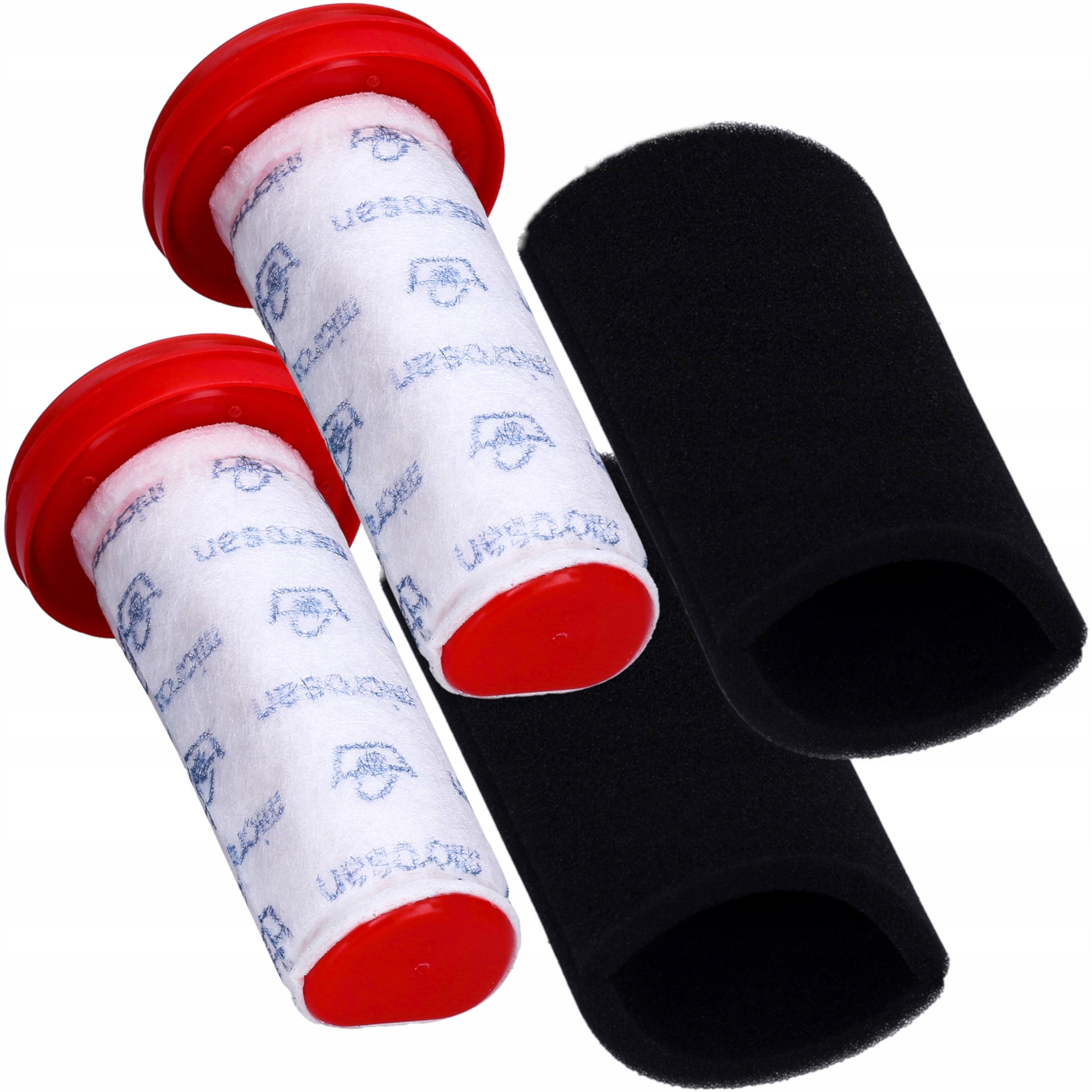 3x Filtr zmywalny Filtry do odkurzacza Bosch Seria Serie 4 Flexxo + Pędzel 8