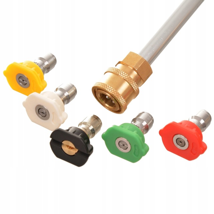 Lanca + KOMPLET dysz do myjki KARCHER K2 K3 K4 K5 K6 K7 na szybko złacze 3