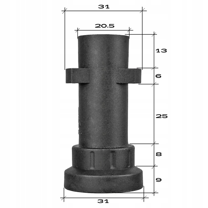 MODUŁOWA LANCA TELESKOPOWA 2,8m + DYSZE DO MYJKI KARCHER K2 K3 K4 K5 K6 K7 4