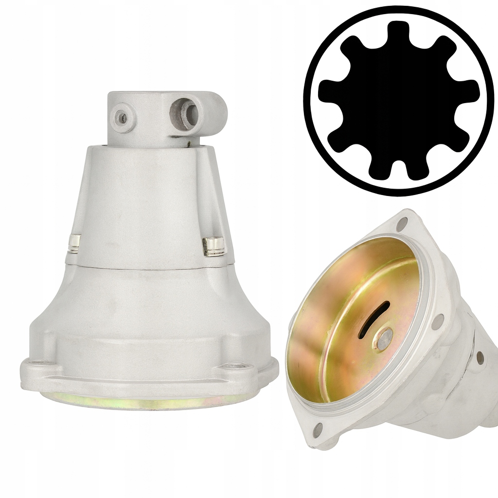 Kosz sprzęgła konektor bęben kosy 28 mm 9 frezów NAC DEMON UNIWERSALNY GERM