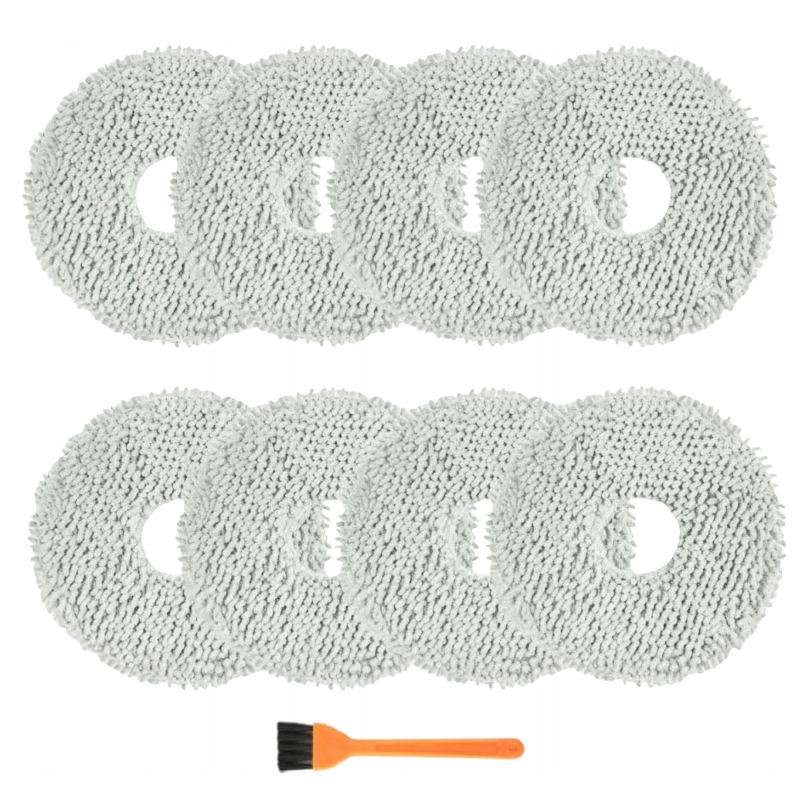 8x Ściereczki MOP DO XIAOMI MI ROBOT VACUUM X10+ S10+ DREAME L20 ULTRA