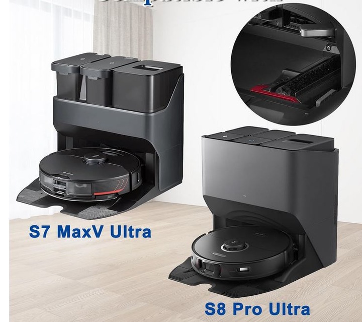 2X SZCZOTKA DO CZYSZCZENIA STACJI DO ROBOROCK S7 MAXV ULTRA S8 PRO ULTRA