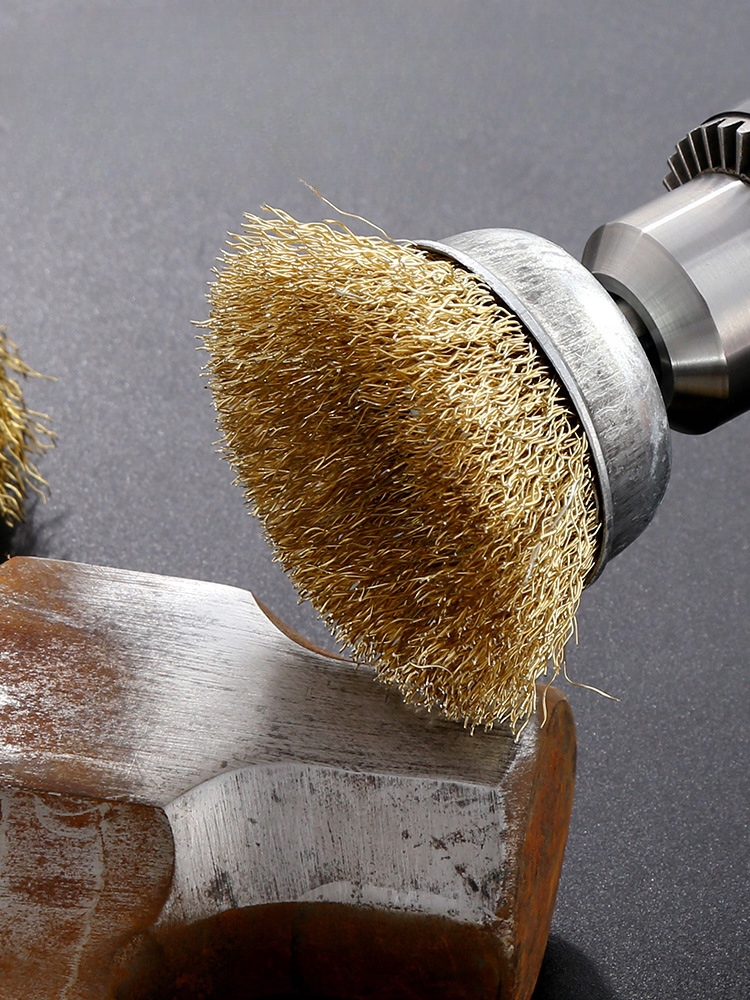 ZESTAW SZCZOTEK SZCZOTKI DRUCIANE do RDZY WIERTARKI NA WIERTARKĘ WKRĘTARKĘ 12