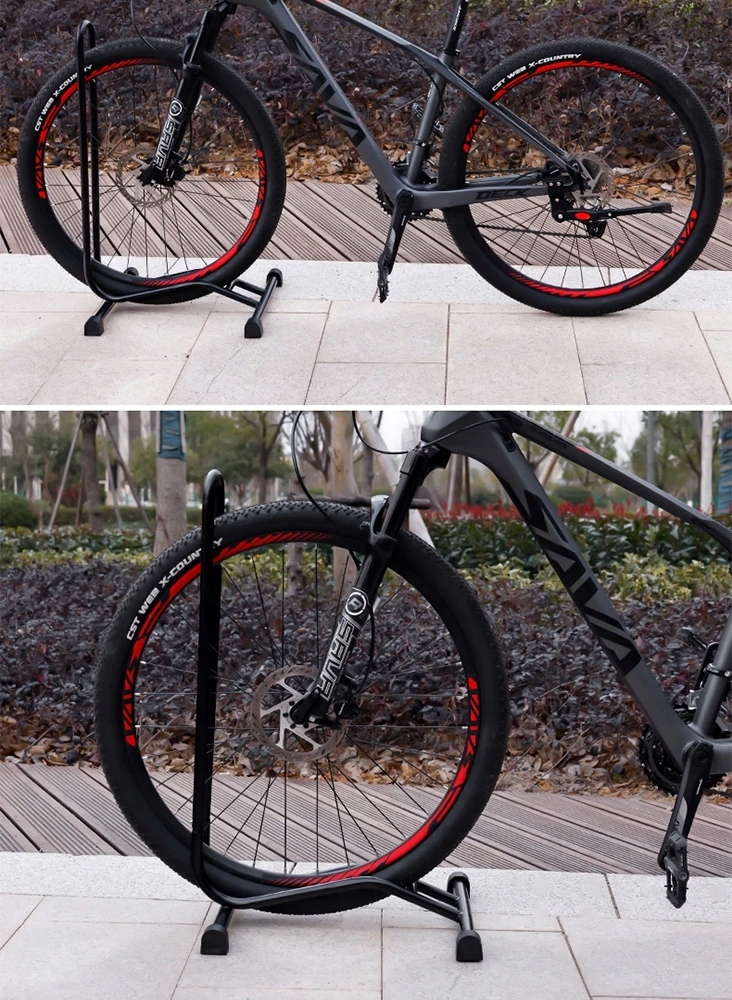 STOJAK ROWEROWY STOJĄCY STOJAK NA ROWER STABILNE PARKOWANIE ROWERU 16-29 5