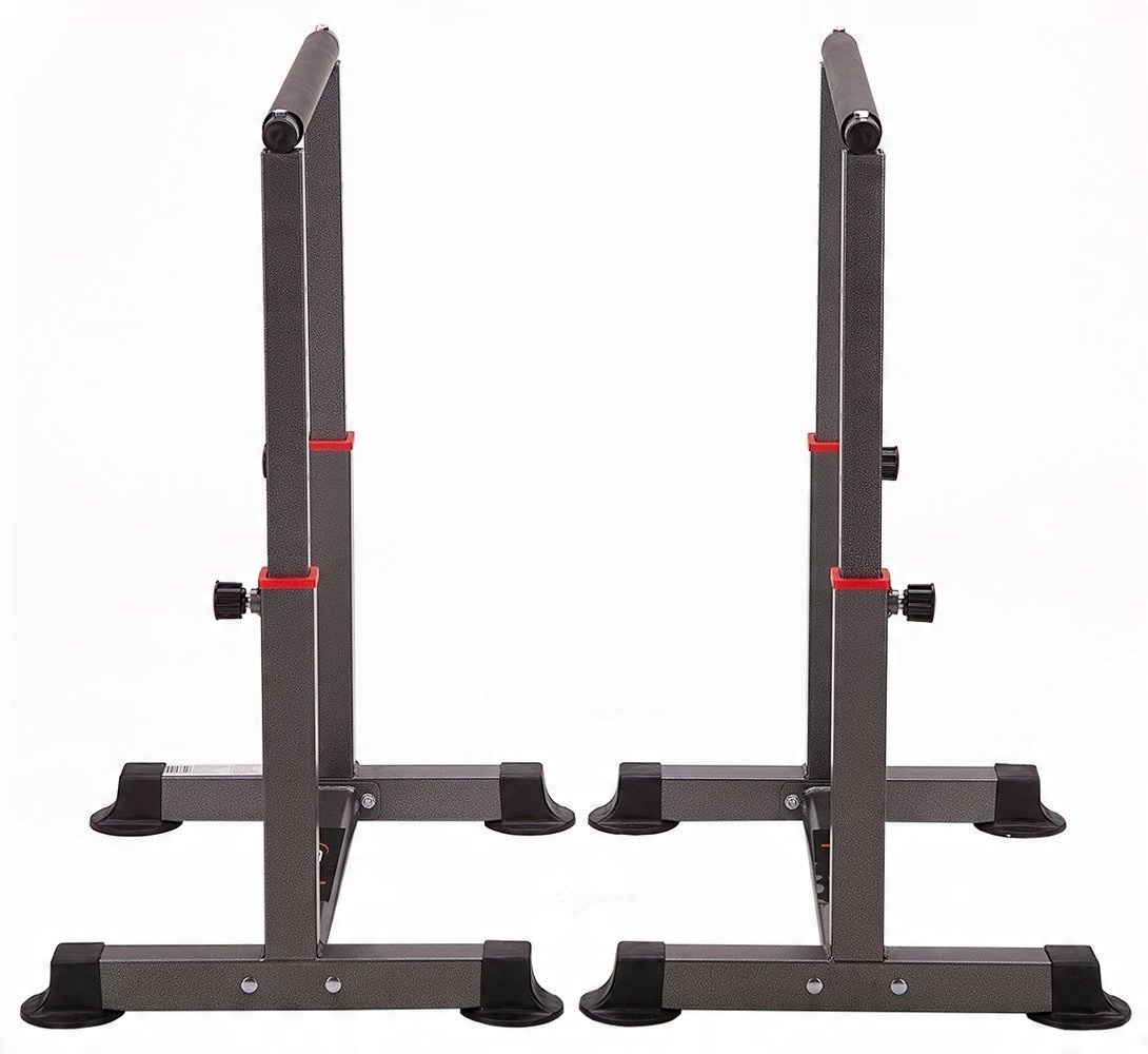 PORĘCZE TRENINGOWE WYSOKIE DO DIPÓW ĆWICZEŃ W DOMU TRENING POMPKI BICEPS AS