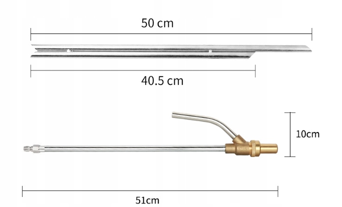 Zestaw do piaskowania na mokro do myjek - wtyk 1/4 cala UNIWERSALNY