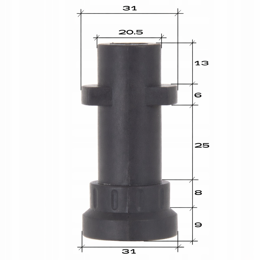 Adapter do Karcher K2-K7 na Kranzle gwint M22 wtyk 5