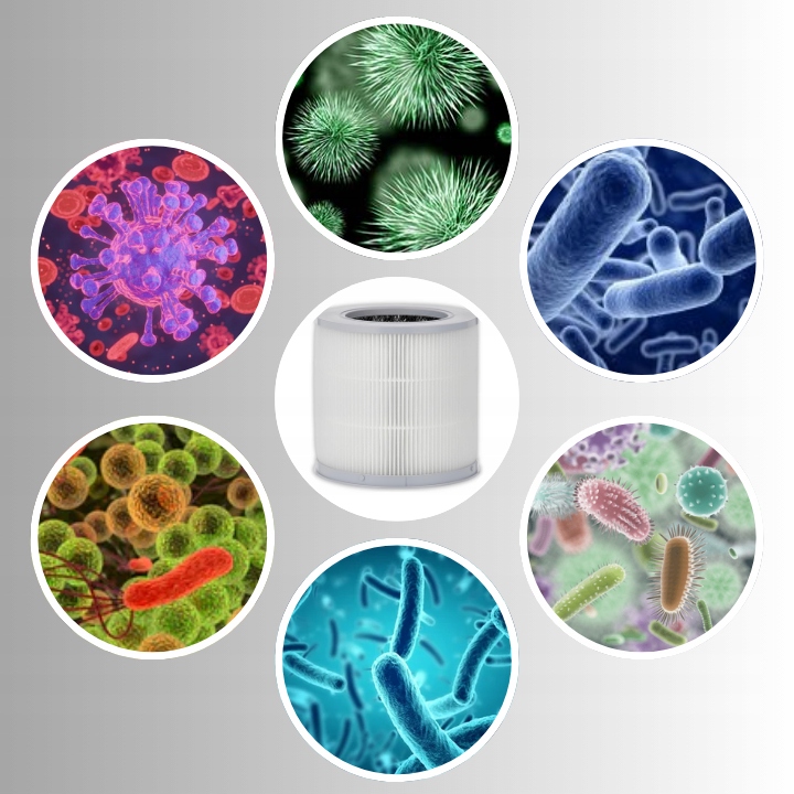 Filtr do oczyszczacza Xiaomi Smart Air Purifier 4 Compact HEPA 5