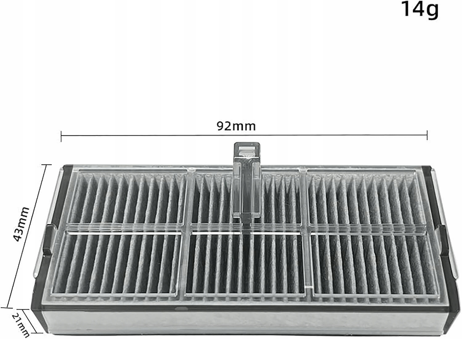 4 x filtr HEPA do robota Dreame X30 X40 | Dreame L10s ULTRA PRO HEAT 8