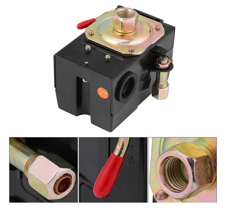 WŁĄCZNIK WYŁĄCZNIK CIŚNIENIOWY KOMPRESORA 100L 8BA