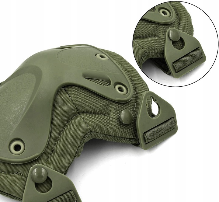 OCHRANIACZE KOLAN I ŁOKCI TAKTYCZNE NAKOLANNIKI OCHRONNE WOJSKOWE ASG 3