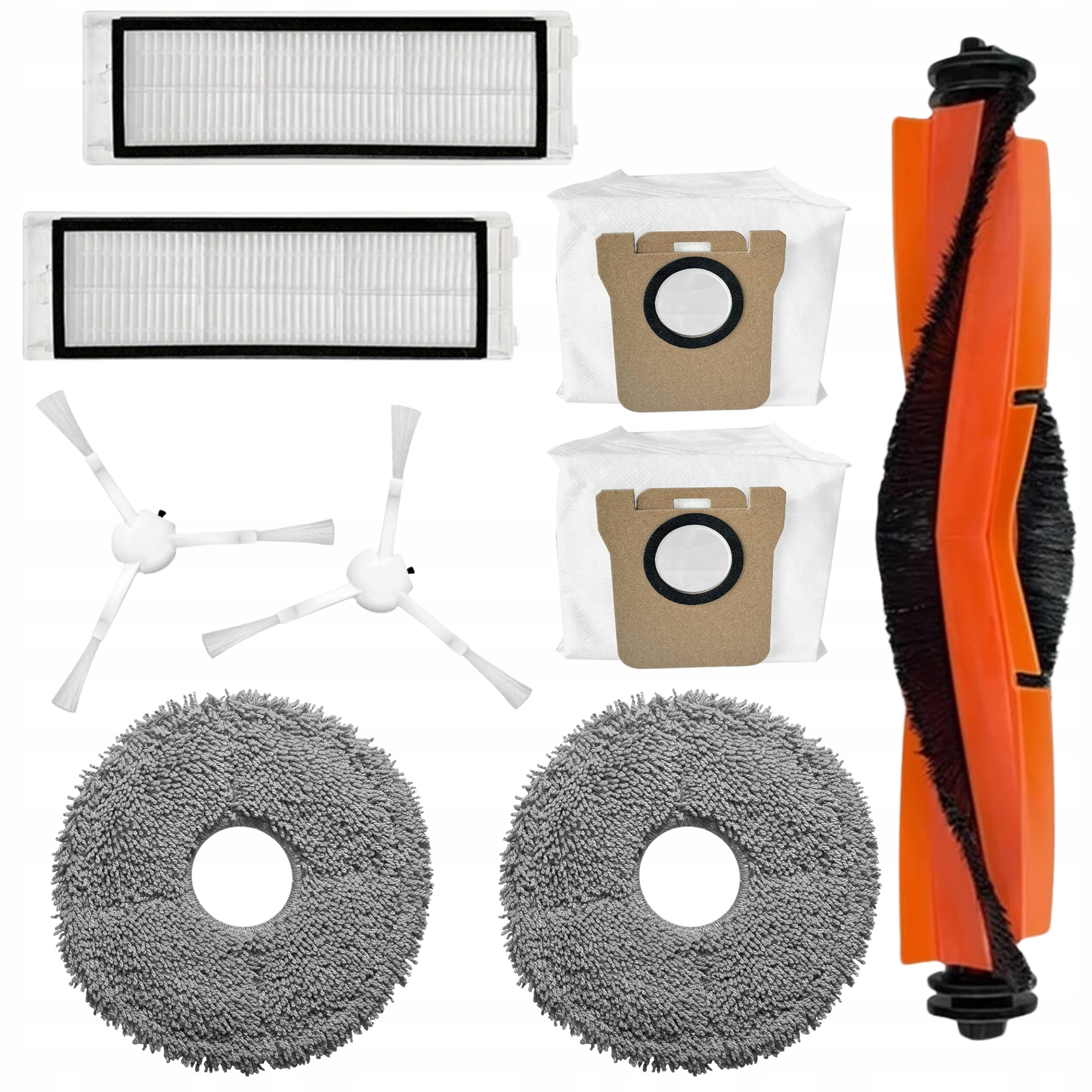 SZCZOTKI FILTRY MOPY WORKI DO XIAOMI MI ROBOT VACUUM X10 PLUS + X20+ PLUS 2