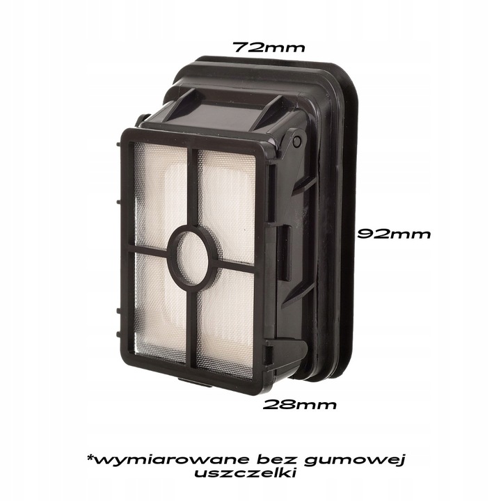 3× Filtr HEPA do odkurzacza BISSELL CROSSWAVE 1866 1868F 17132 2582N 2588N