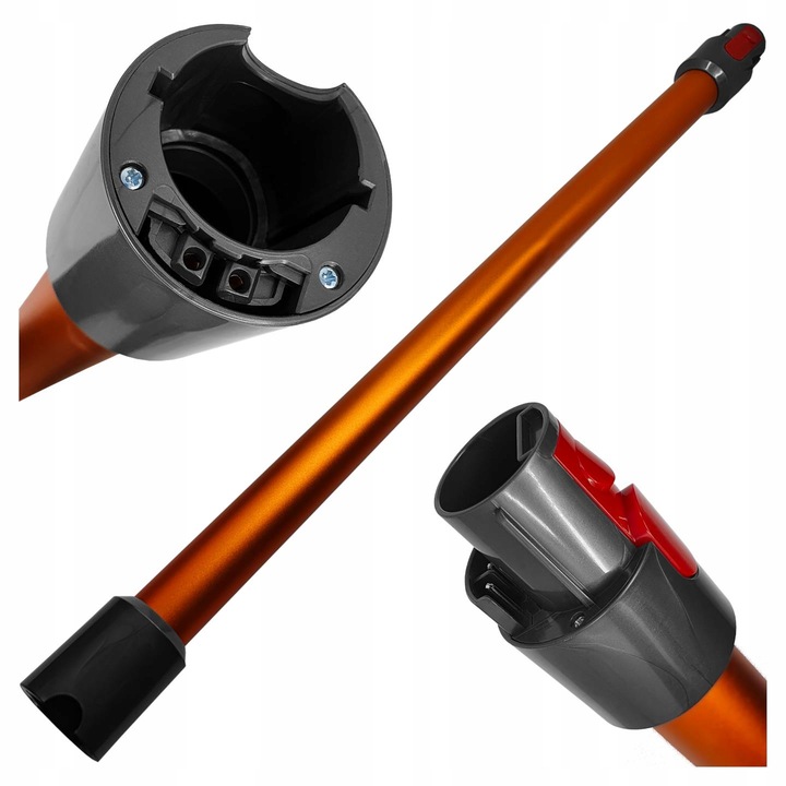 RURA PRZEDŁUŻAJĄCA POMARAŃCZOWA ALUMINIOWA DO DYSON V7 V8 V10 V11 V15 72cm
