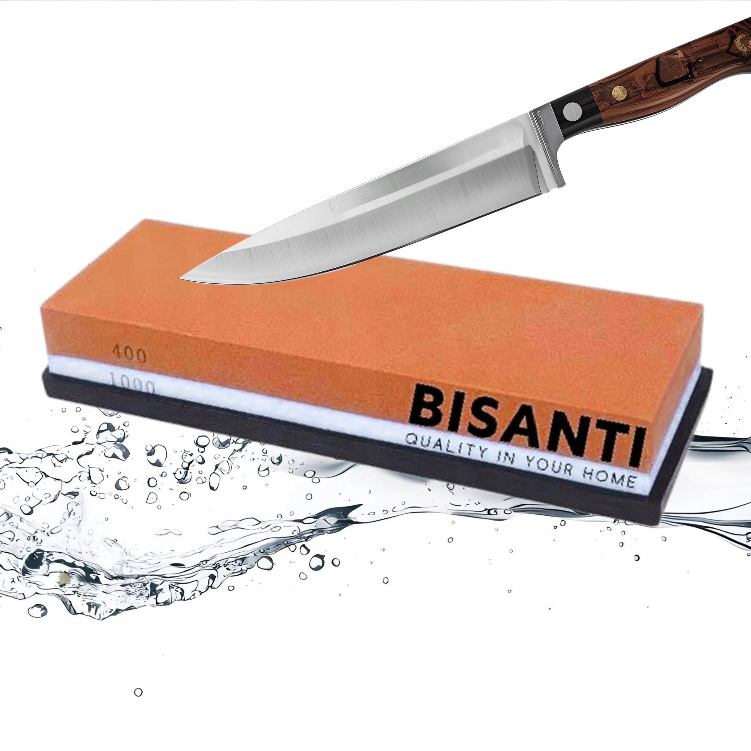 OSTRZAŁKA DO OSTRZENIA NOŻY OSEŁKA KAMIENNA KAMIEŃ WODNY GRADACJA 400 1000