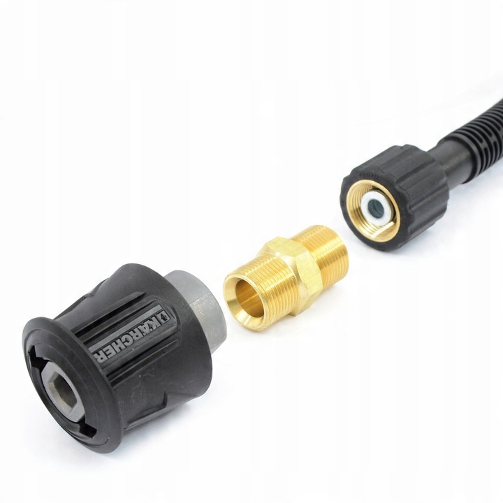 Wąż 12m do myjki KARCHER K2 K3 K4 K5 K7 przedłużka GNIAZDO CLICK adapter 2