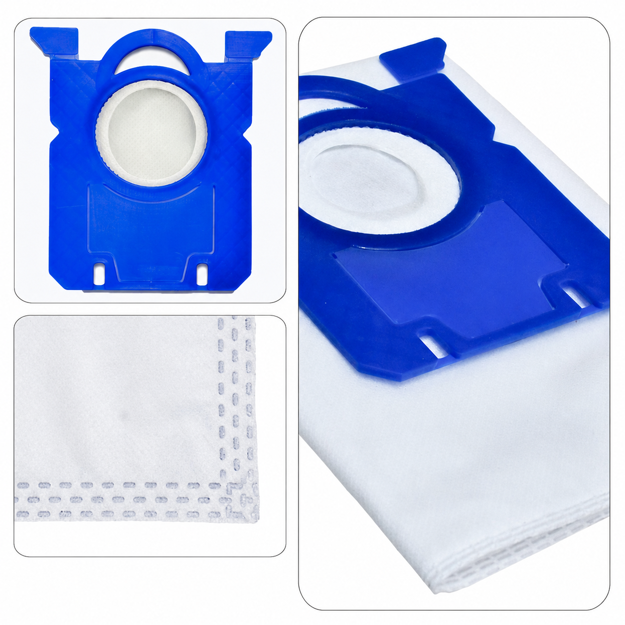 10x WORKI DO ODKURZACZA ELEKTROLUX PHILIPS BAG ELECTROLUX ZAMIENNIK + FILTR - miniatura 2