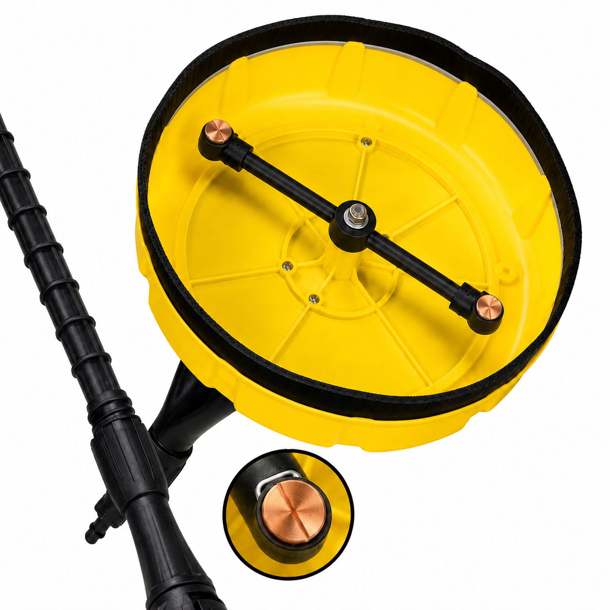 SZCZOTKA T-RACER Z DOZOWNIKIEM KOSTKI DO KARCHER K2 K3 K4 K5 K6 K7 +DYSZE - miniatura 3