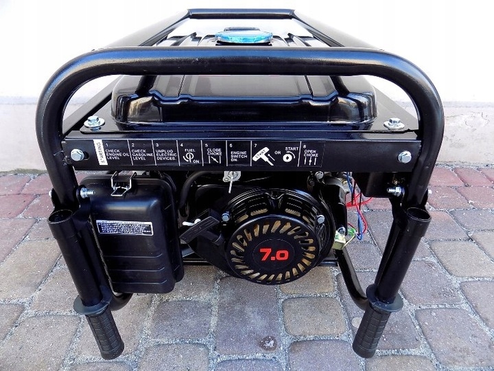 Agregat prądotwórczy E-START 2900W 3,63kVA GERMAN +GRATISY+AVR+OLEJ MIEDŹ G