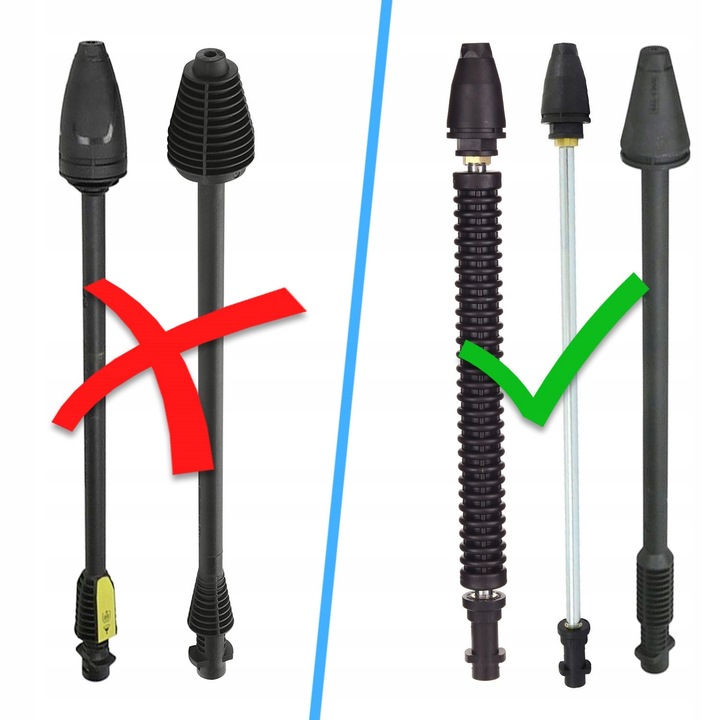 Zestaw naprawczy turbodyszy do Karcher K2 K3 K4 K5 dyszy rotacyjnej TURBO