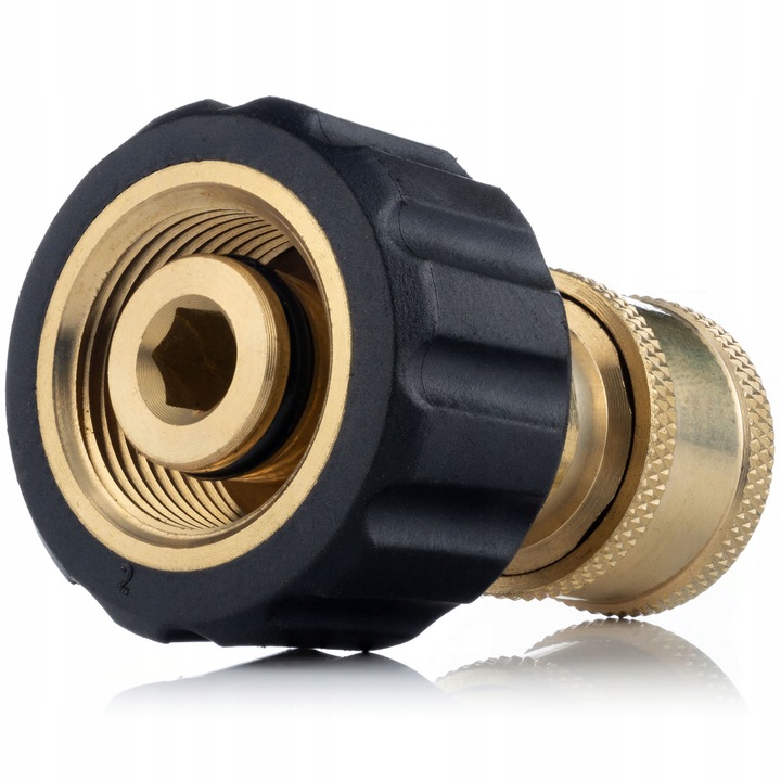 REDUKCJA ADAPTER GNIAZDO M22 NA SZYBKOZŁACZE SZYBKOZŁACZKA 1/4” DO KARCHER 9