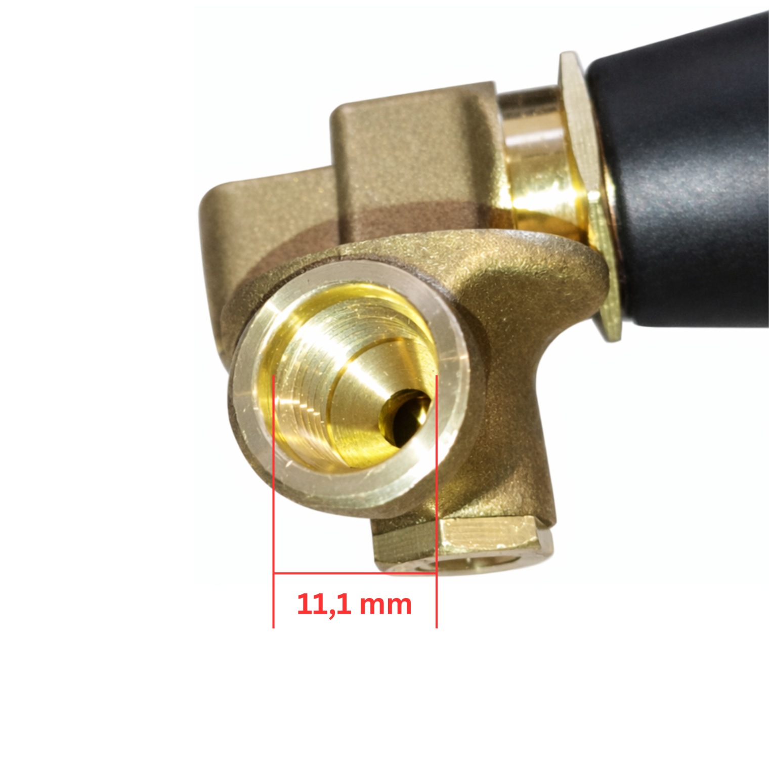 Lanca dysza kątowa regulowana M12 przegub z przegubem 4