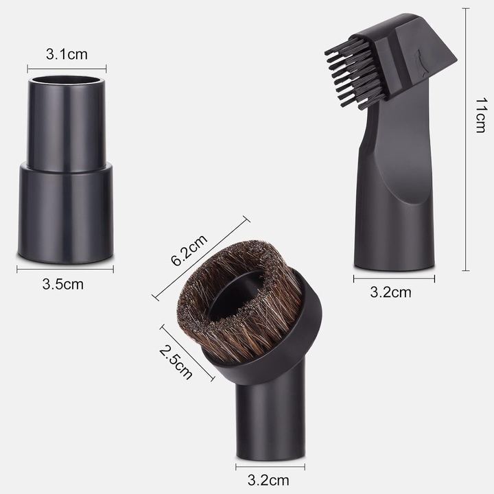 6w1 ZESTAW KOŃCÓWEK SSAWEK DO ODKURZACZA 32mm KARCHER ELECTROLUX PARKSIDE 9