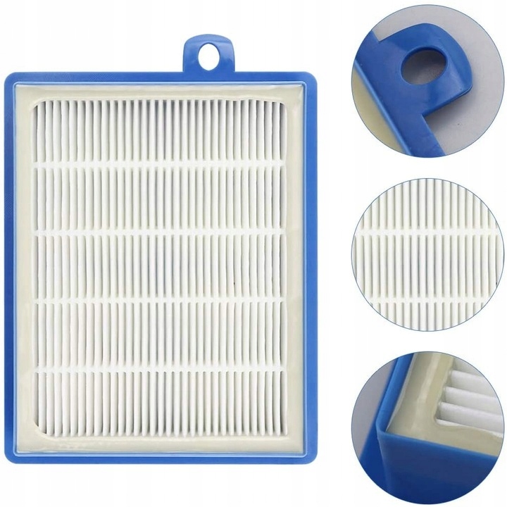 Filtr Hepa do odkurzacza Electrolux UltraSilencer Philips FC8031 H13 EFH12 3