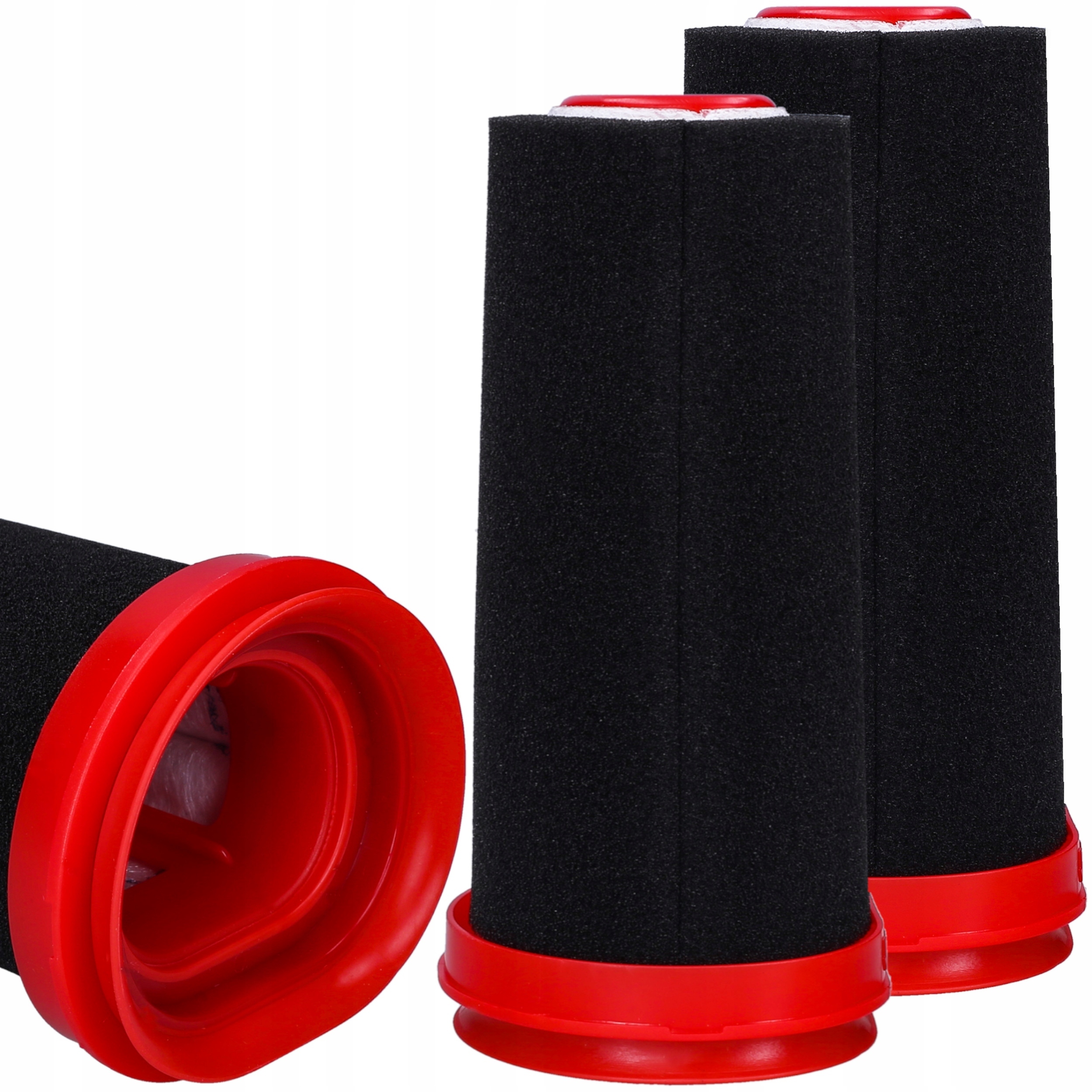 3x Filtr zmywalny Filtry do odkurzacza Bosch Seria Serie 4 Flexxo + Pędzel 7