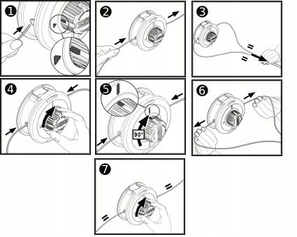 GŁOWICA ŻYŁKOWA EASY DO KOSY SPALINOWEJ SZPULA NAC