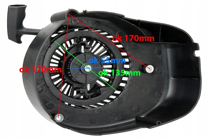 ROZRUSZNIK KPL. LONCIN LC1P68FA LC1P70F LC1P70FA EMAK