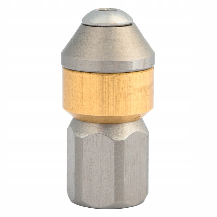 DYSZA OBROTOWA GŁOWICA DO CZYSZCZENIA KANALIZACJI DO MYJKI KARCHER WĄŻ 1/8