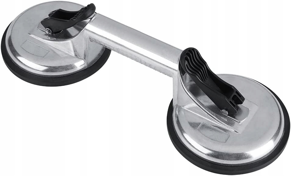 PRZYSSAWKA UCHWYT DO SZYB SZKŁA GLAZURY PŁYTEK GRESU 2x120mm Aluminium PRO 7