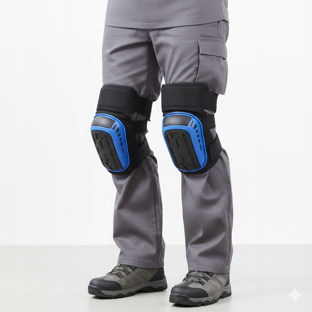 Ochraniacze Nakolanniki Robocze Budowlane Żelowe Ogrodowe Kolana Ochronne 8