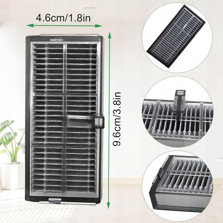 4 x filtr HEPA do robota Dreame X30 X40 | Dreame L10s ULTRA PRO HEAT 6