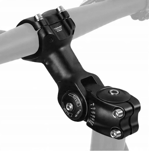 ADAPTER PRZEDŁUŻKA WSPORNIKA KIEROWNICY A-HEAD DO ROWERU PRZEDŁUŻACZ CZARNY 14