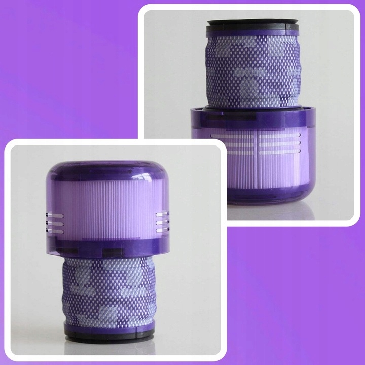 2x FILTR POWIETRZA ZMYWALNY DO DYSON V11 V15 Detect Absolute Animal Total