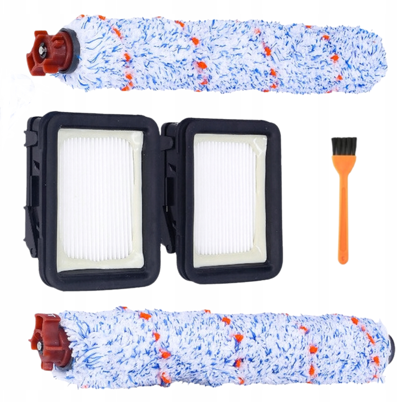 2X SZCZOTKA 2X FILTR DO BISSELL CROSSWAVE 1866 1868 1785 17132 17132