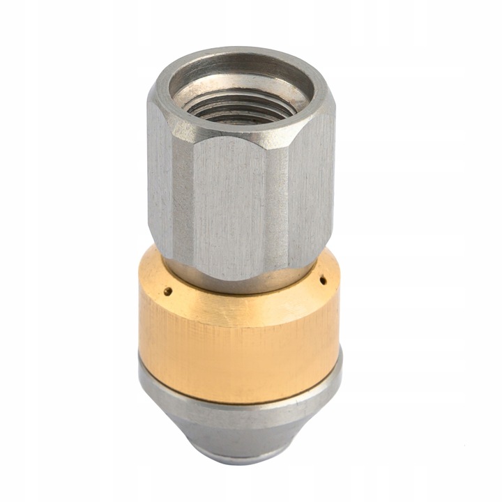 DYSZA OBROTOWA GŁOWICA DO CZYSZCZENIA KANALIZACJI DO MYJKI KARCHER WĄŻ 1/8