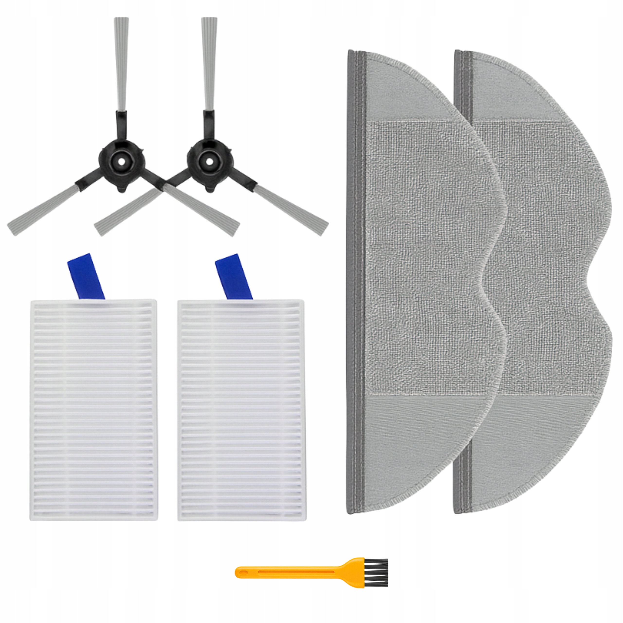 SZCZOTKI FILTRY MOPY DO XIAOMI ROBOT VACUUM E5 + GRATIS
