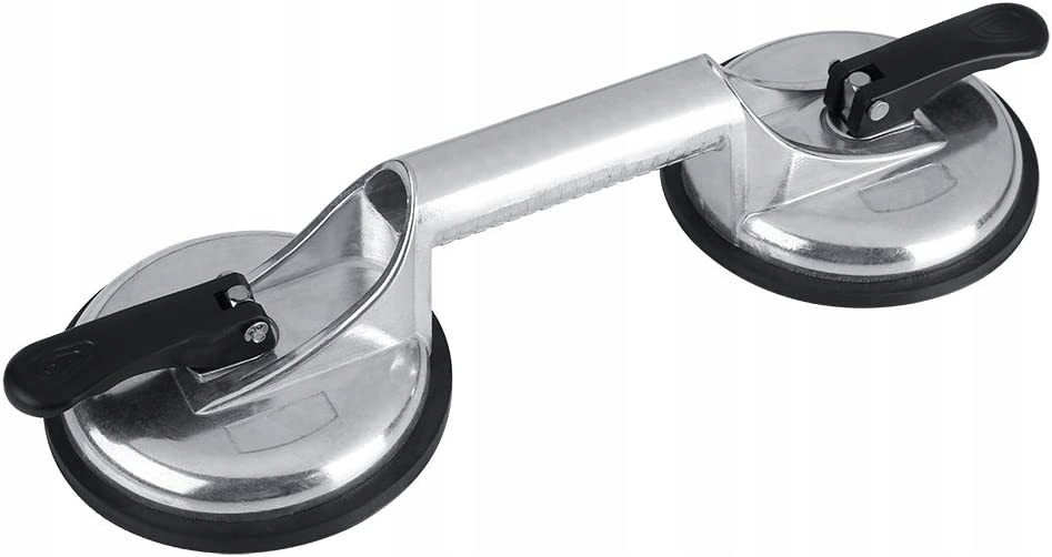 PRZYSSAWKA UCHWYT DO SZYB SZKŁA GLAZURY PŁYTEK GRESU 2x120mm Aluminium PRO 8