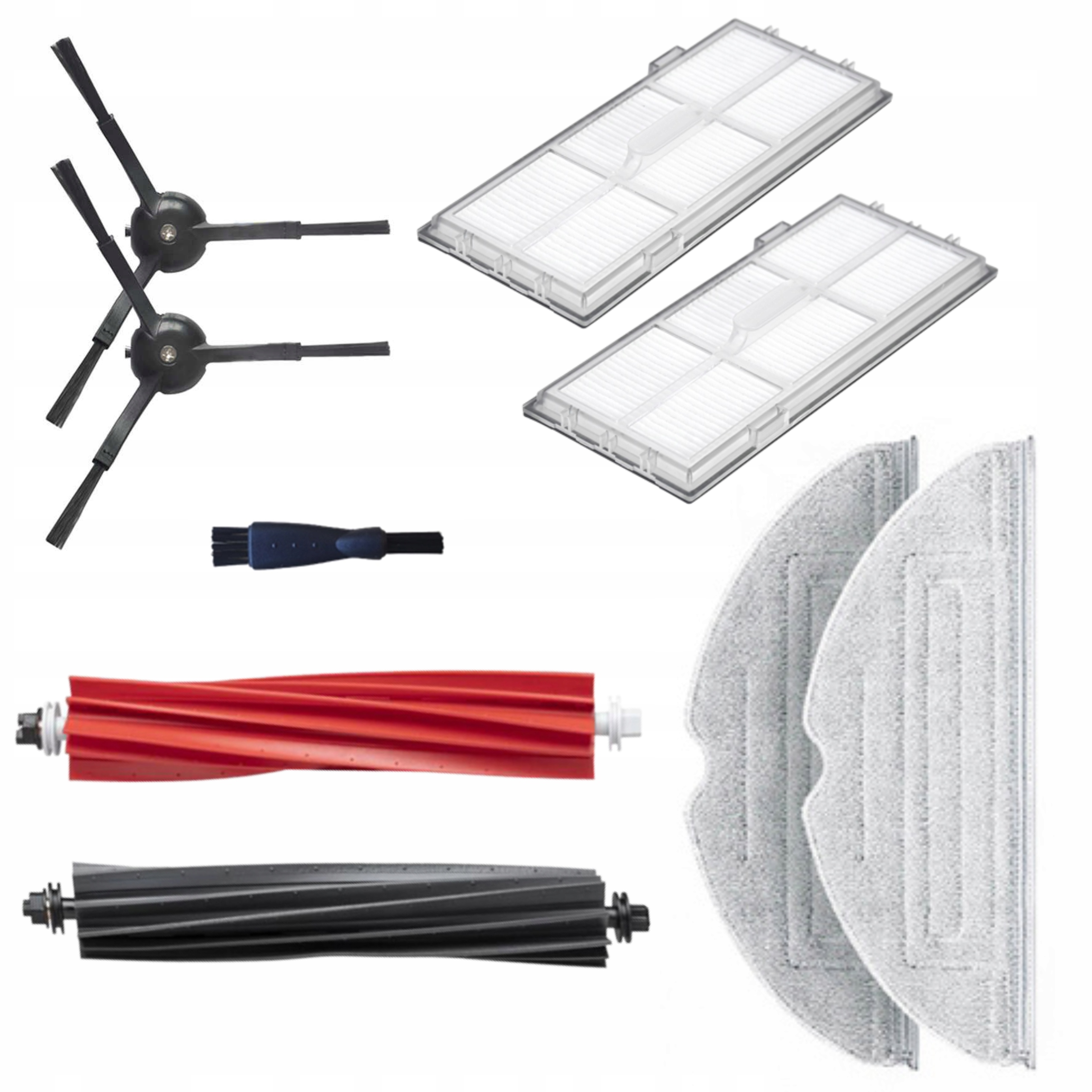 Zestaw szczotki rolki filtry mopy do robota Roborock S8, S8 Plus, S8 MaxV
